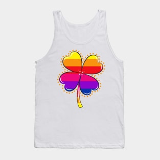 Rainbow Shamrock Tank Top